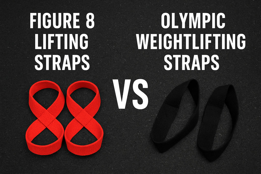 Figure 8 Lifting Straps vs Olympic Weightlifting Straps